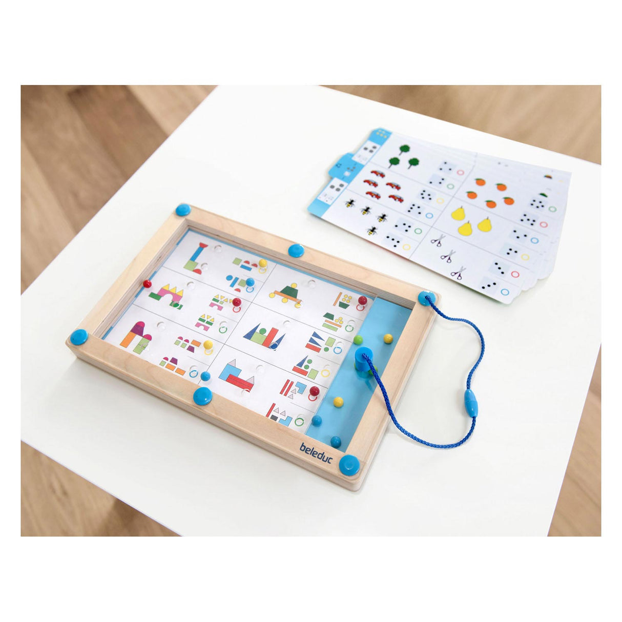 Beleduc Logiplay wooden magnetic game