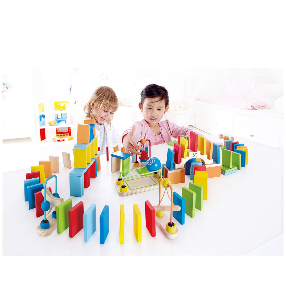 Hape wooden domino set