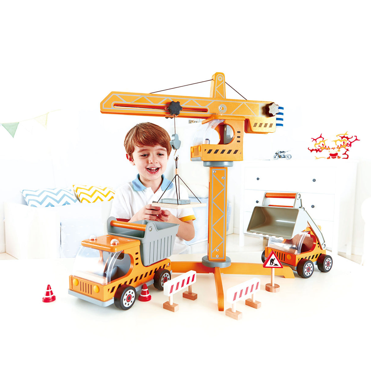 Hape Wooden crane