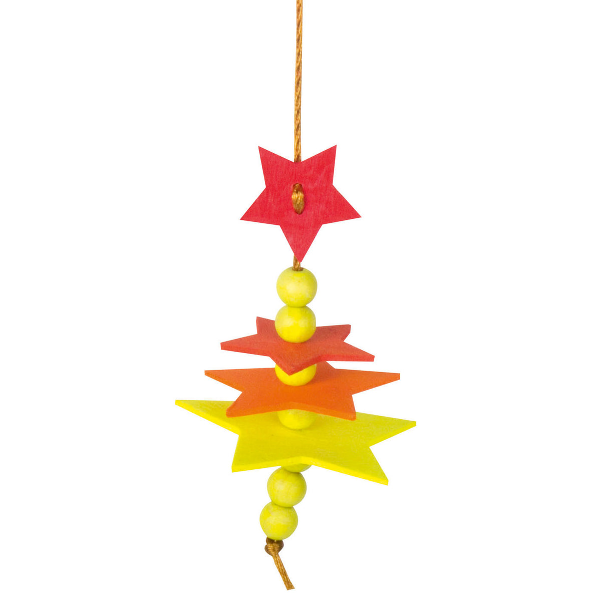 Color your own Christmas Hangers Set star