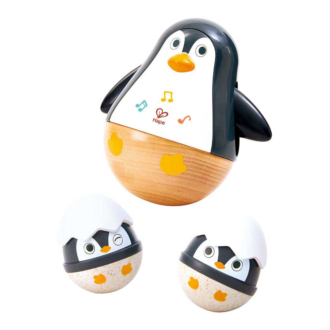 Hape diver pingvinų šeima - 3 dalys.
