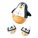 Hape diver pingvinų šeima - 3 dalys.