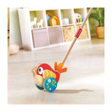 Hape Lilly Bird Holz Push Stick mat Toun