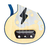 Hape ukulele with lights - blue