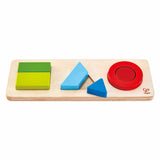 Hape geometry shape puzzle - 7 pieces.