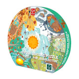 Hape four seasons puzzle with light - 16 pcs.