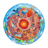 Hape Underground Welt Puzzel mat Liicht - 36 Stéck.