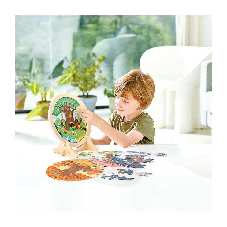 Hape 4 Saisonen Layer Puzzel