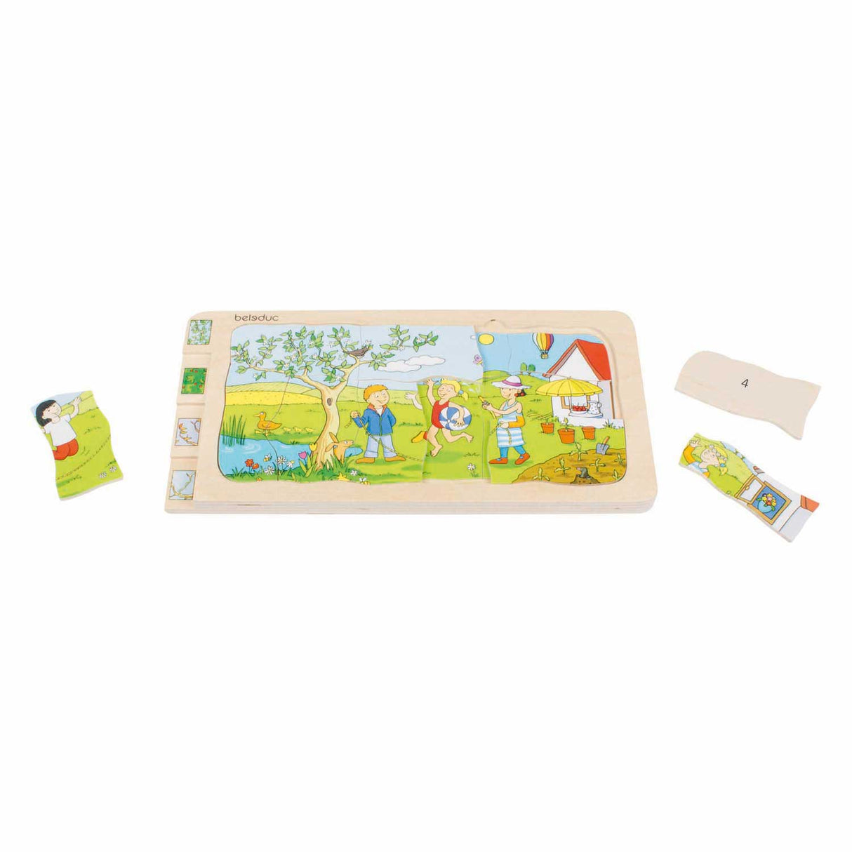 Beleduc Layer Puzzel 4 Saisonen