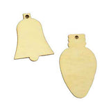 Craft Holz Mini Chrëschthänger (pro Stéck)