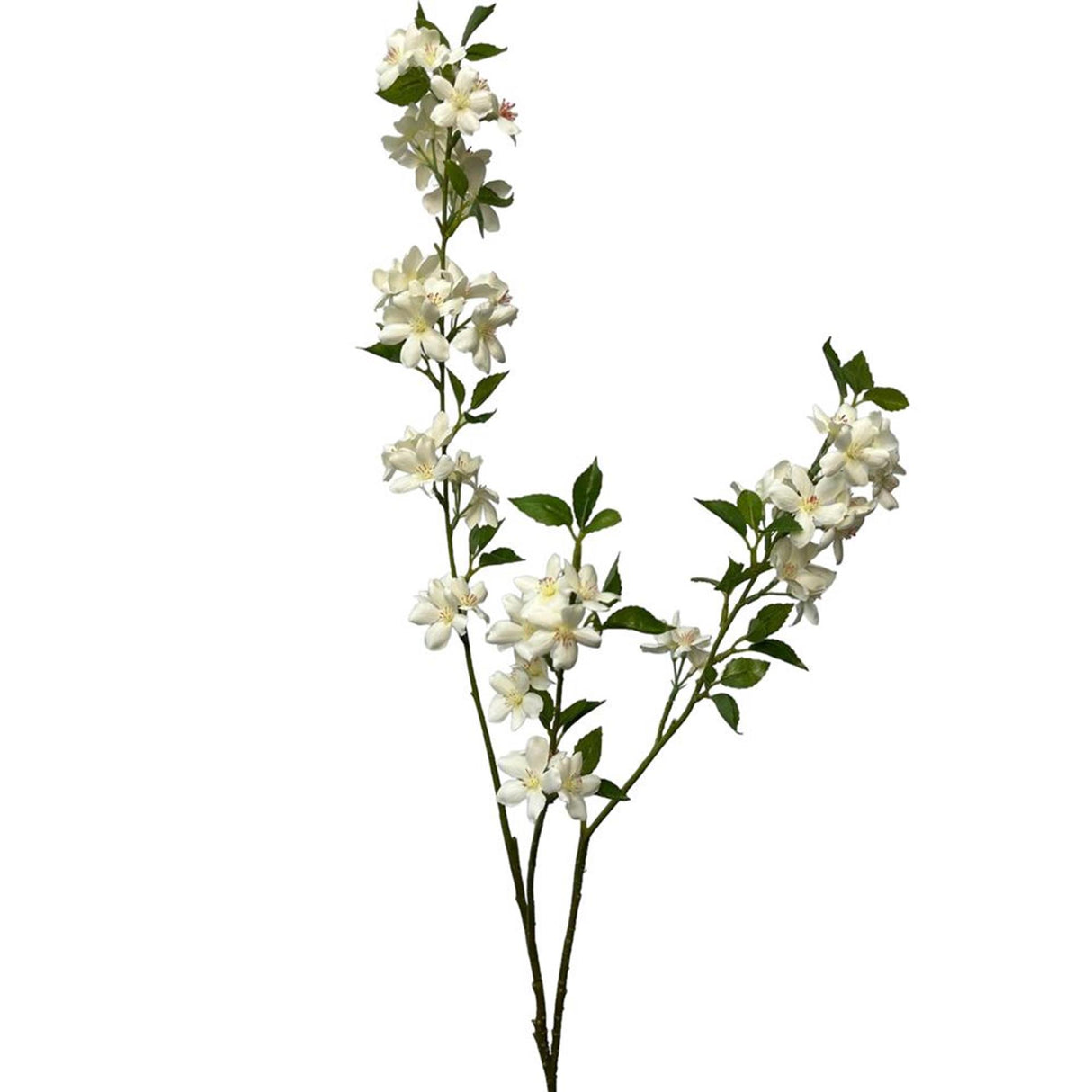 Roberts collection artificial flower blossom spray 101cm cream
