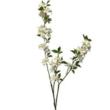 Roberts collection artificial flower blossom spray 101cm cream