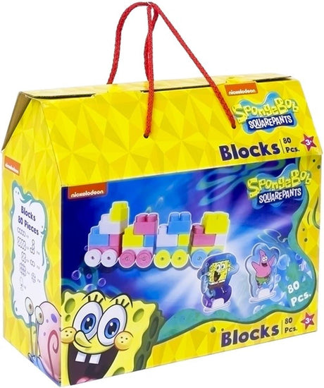 Jonotoys spongebob squarepants 80 building blocks