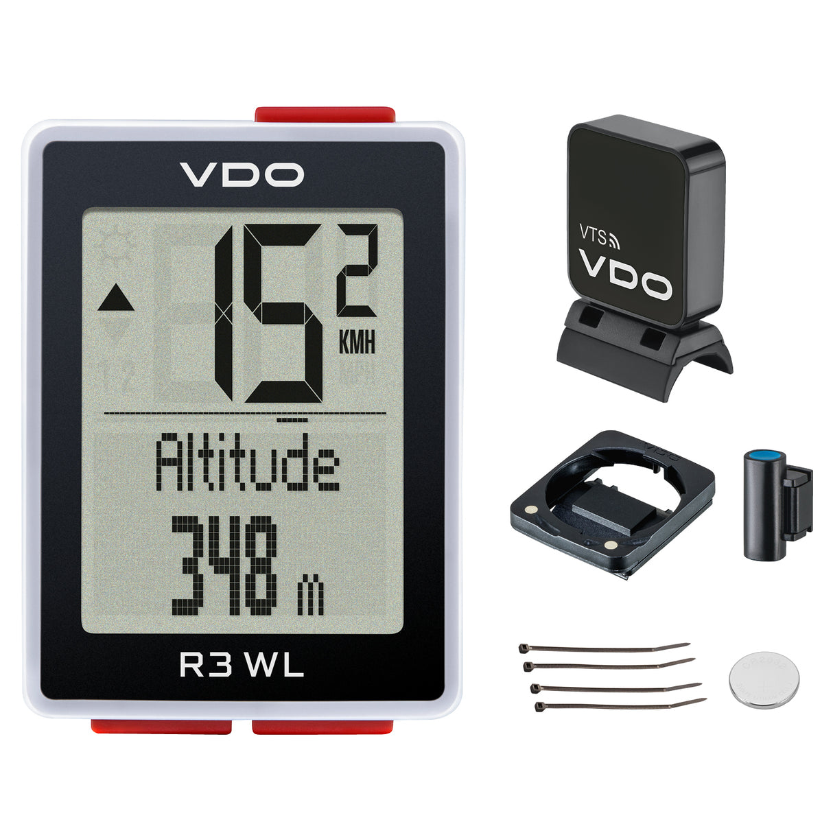 VDO Fahrrad Computer R3 WL Wireless STS