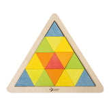 Klasszikus világ fa mozaik puzzle, 67 db.