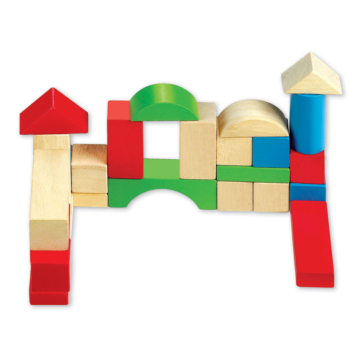 Klassesch Welt Holzblocken Junior, 50 Stéck.