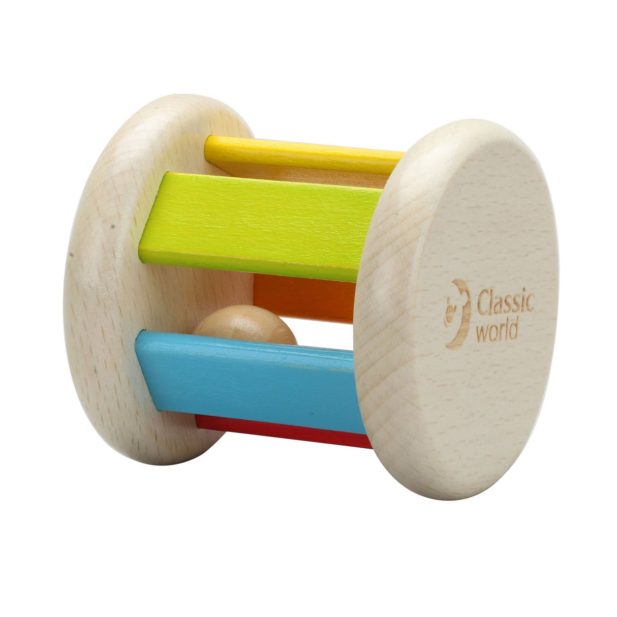 Klassisk World World World Wood Rattle rundt