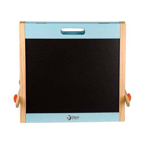 Klassesch Welt Holz Magnéit a Chalkboard