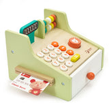 Klassisk verdens World Worne Wooden Cash Register