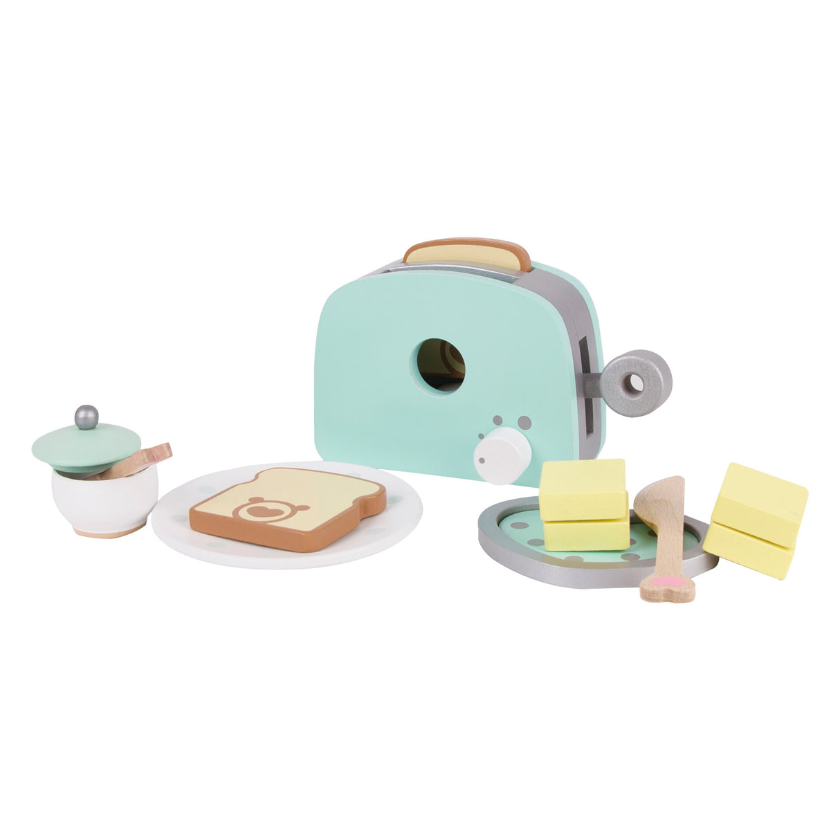 Klassesch Welt Holztoaster, 13 Stéck.