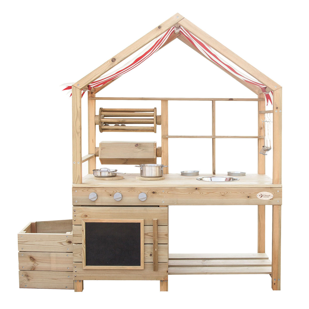 Classic World World Outdoor Kinderkeuken XL Hout