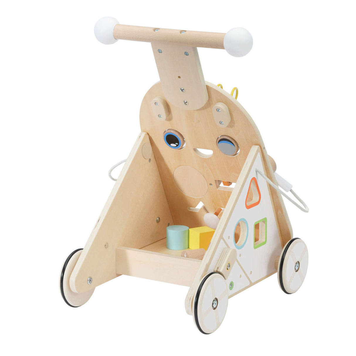 Klassesch Welt Puppelchen Walker Holz