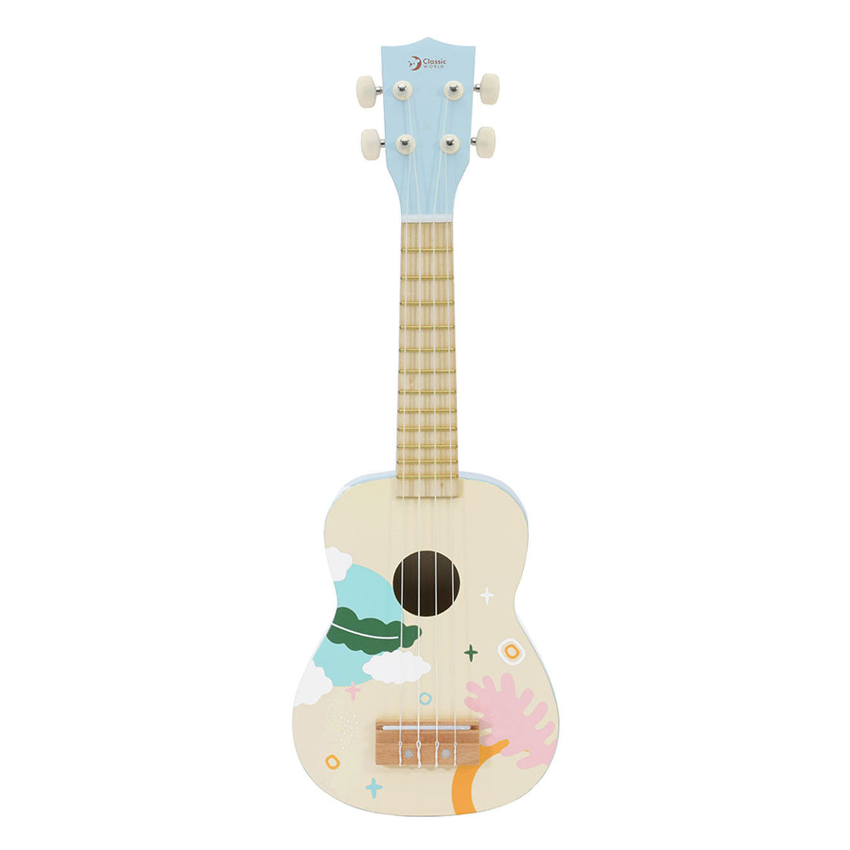 Classic World World World Houten Iris Ukelele