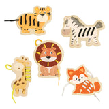Classic World World Thread Puzzle Wild Animals, 10pcs.