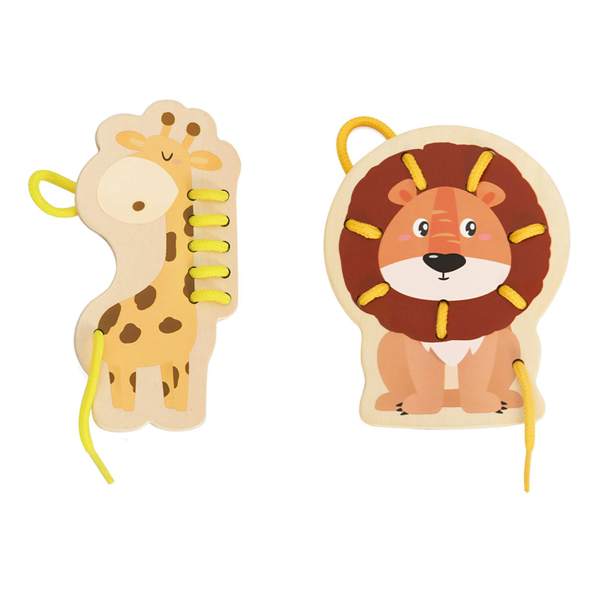 Classic World World Thread Puzzle Wild Animals, 10pcs.