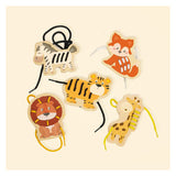 Classic World World Thread Puzzle Wild Animals, 10pcs.