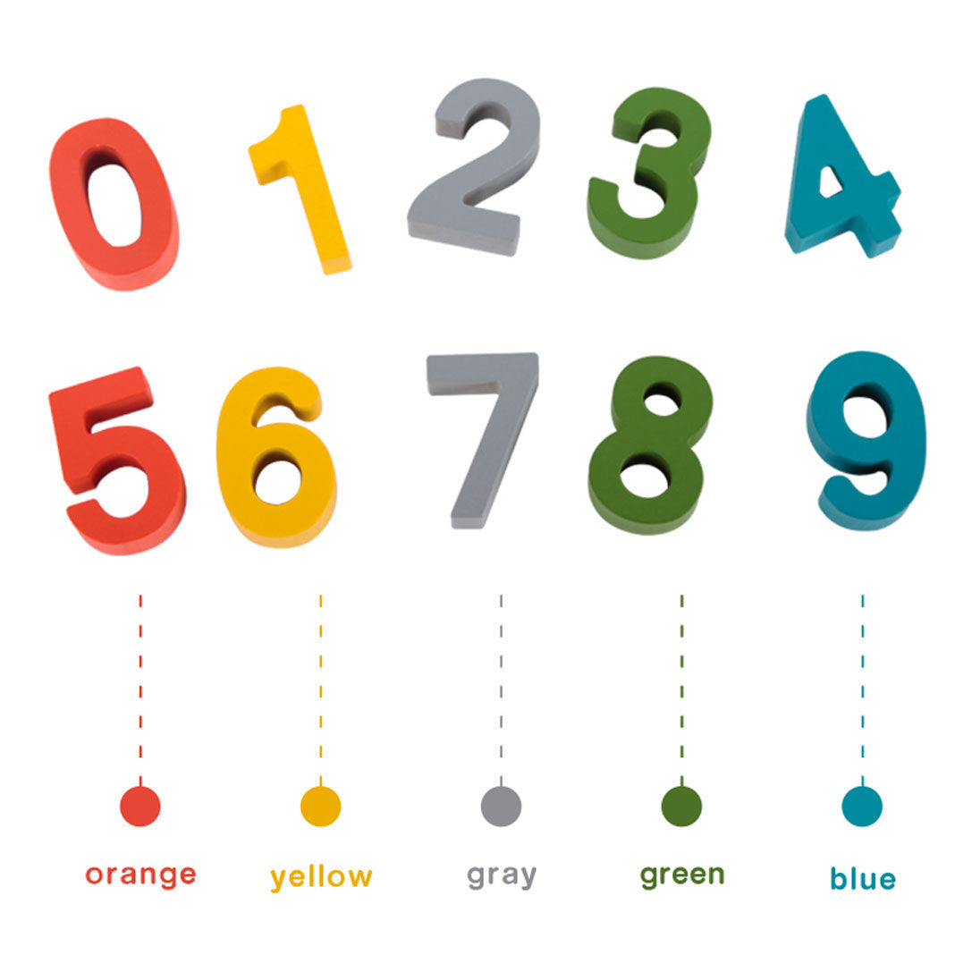 Classic World Wooden Calculation Game, 67 pcs.