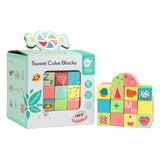 Classic World World Houten Sweet Cube Bouwblokken