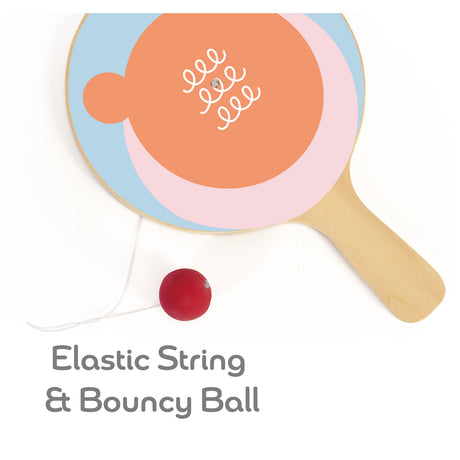 Klassisk verdens tre racket med BAL på ledningen