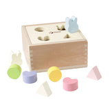 Classic world wooden shape sorter mara 10dlg.
