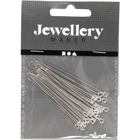 Creativ kompanija https: www.cchobby.nl kettelstiften-l-50-mm-silverd-30-piece-1-box