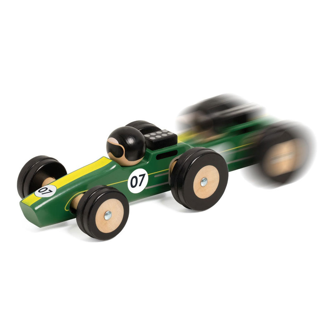 Lobbes Toys BV Classic World wooden toy car Silverstone