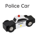 Classic world wooden emergency service cars set, 3 pcs.