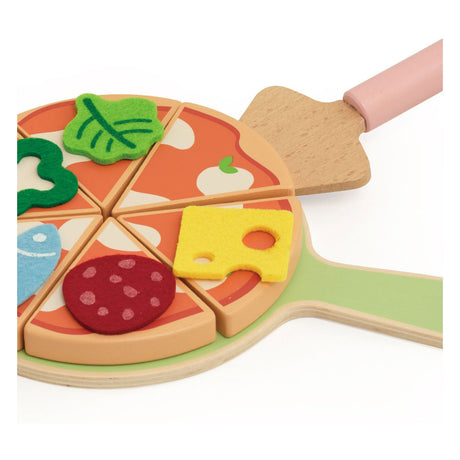 Klasická světová dřevěná herní sada do pece na pizzu, 7 kusů.