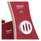 Classic World World Houten Bordeauxrood