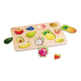 Classic World wooden puzzle fruit - 11 pc.