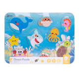 Classic World wooden ocean puzzle - 9 pc.
