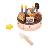 Classic World wooden chocolate cake