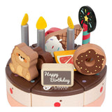 Classic World wooden chocolate cake