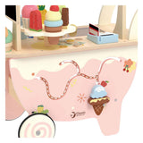 Classic World Wooden Ice Cream Cart