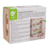 Classic World wooden crate with vegetables