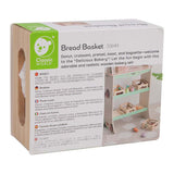 Classic World wooden crate with bread