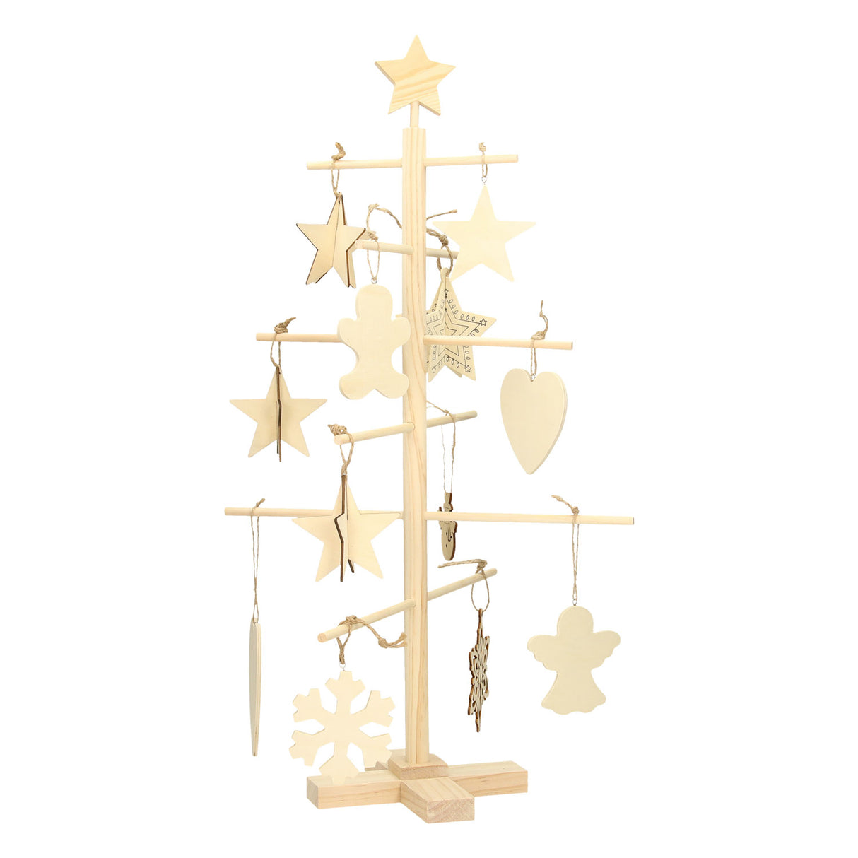 Creative Company Wooden Children's Christmas Tree, 60 cm