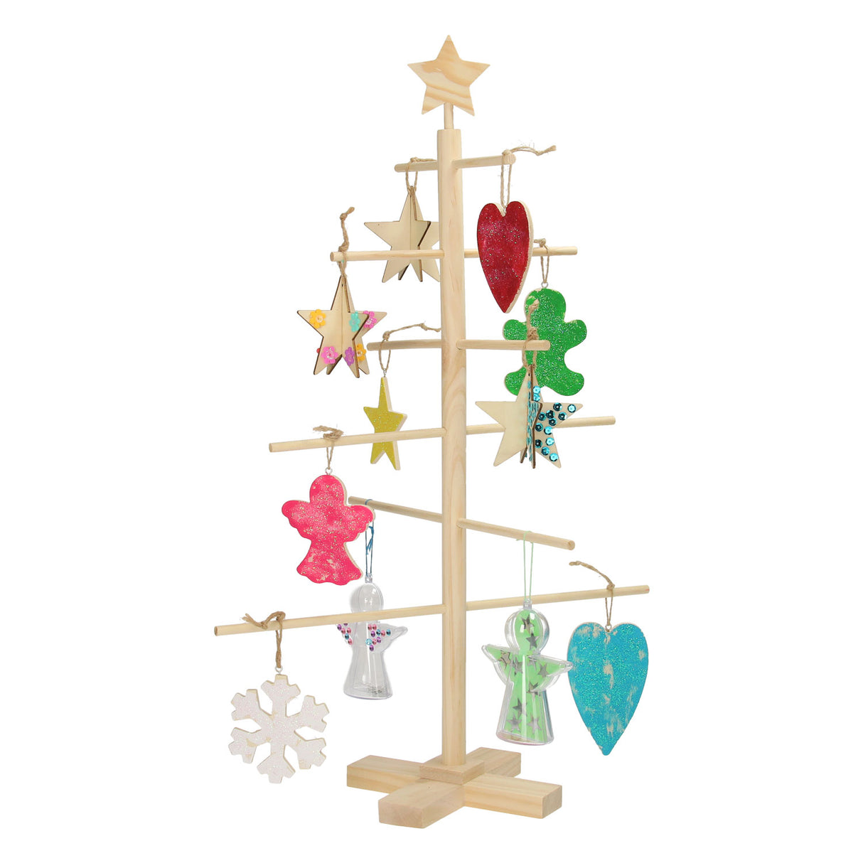 Creativ Company Wooden Children's Christmas Tree, 60 cm