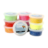 Creativ Company Foam Klei Basiskleuren, 10x35gr