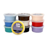 Silk Clay Basiskleuren, 10x40gr.